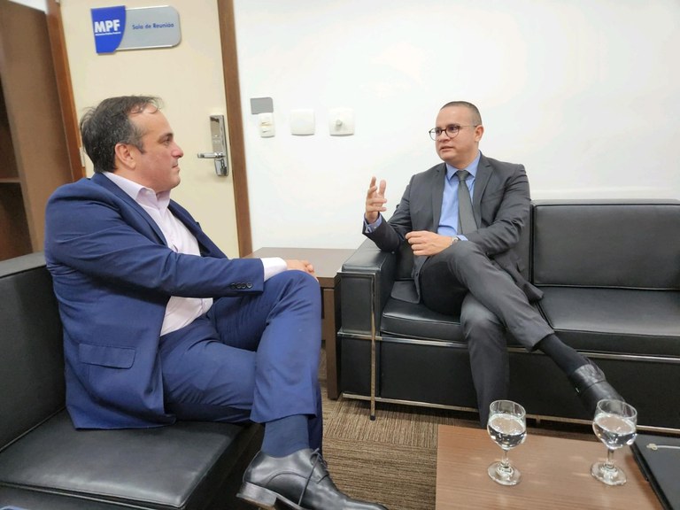 Procurador-Geral do Estado faz visita institucional ao chefe do MPF na Paraíba – Copy
