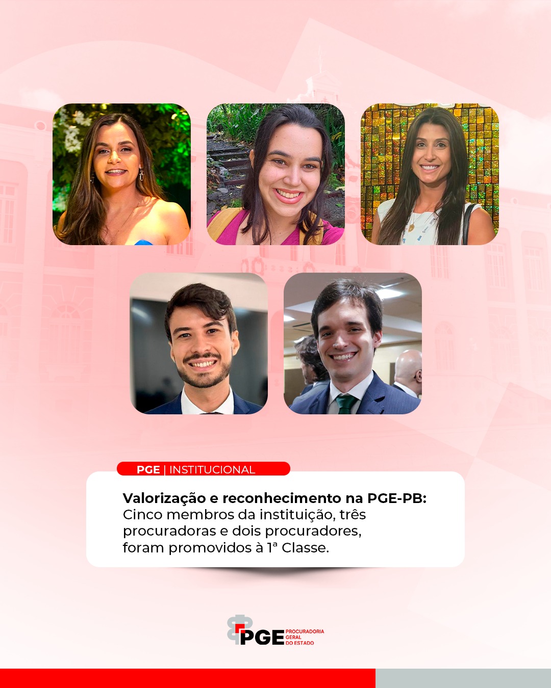 Governador formaliza promoções de procuradores para a 1ª Classe da PGE-PB