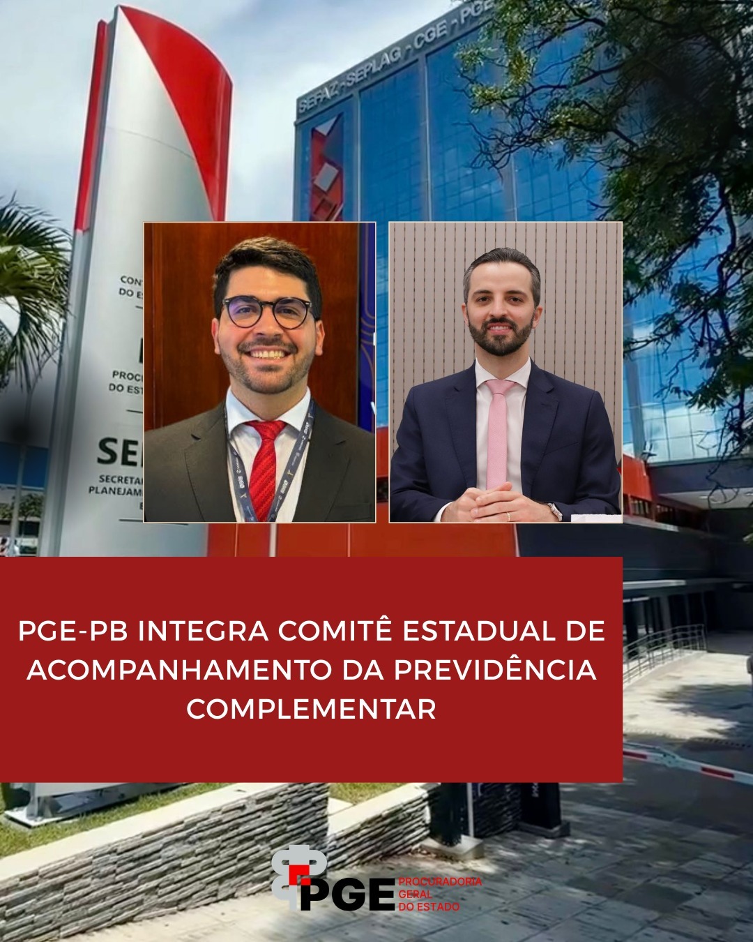 PGE-PB integra comitê estadual de acompanhamento da previdência complementar
