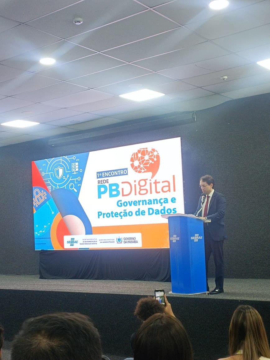PGE-PB participa do 1º Encontro da Rede PB Digital e destaca avanços na proteção de dados no Estado