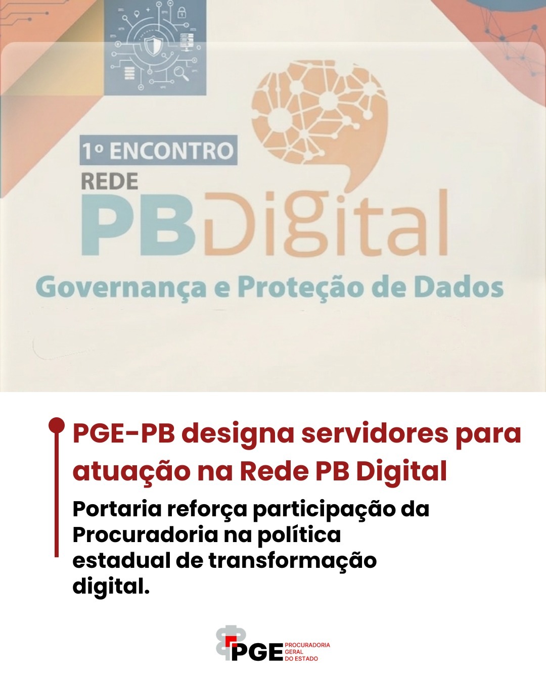 PGE-PB designa servidores para atuação na Rede PB Digital