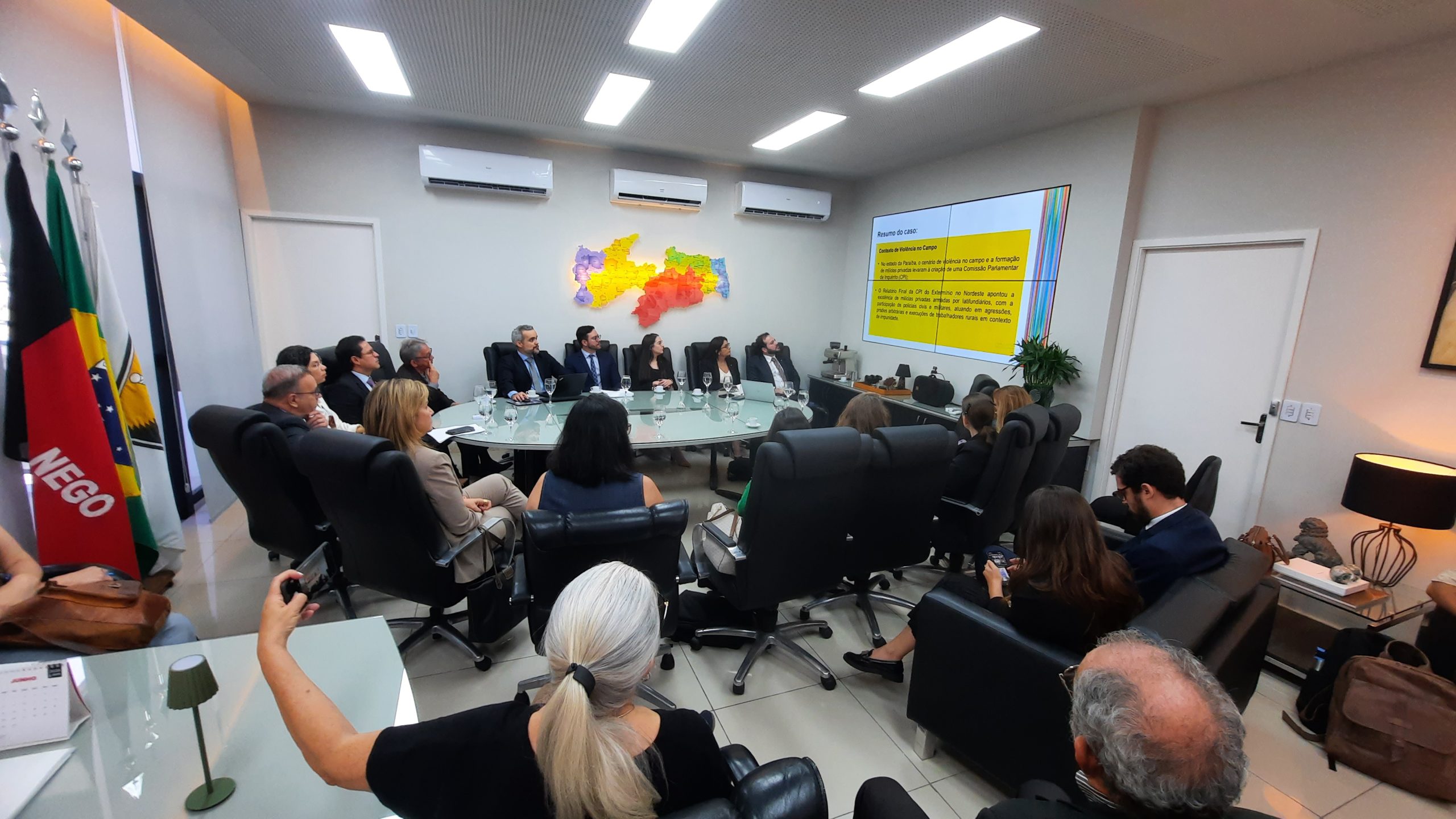 PGE-PB participa da abertura da Missão Institucional para cumprimento de sentenças da Corte Interamericana de Direitos Humanos