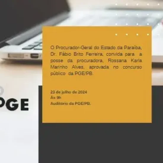 PGE-PB dará posse a nova procuradora do Estado nesta terça-feira – Copy