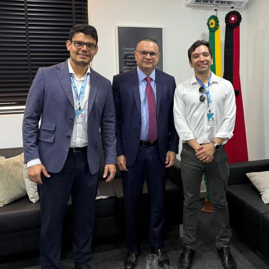 Procurador-Geral do Estado recebe visita de representantes da Caixa Econômica Federal