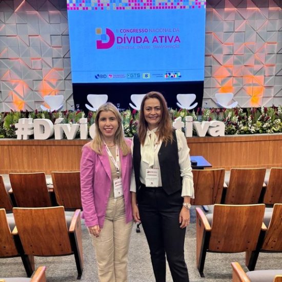 Procuradoras do Estado representam a PGE-PB no II Congresso Nacional da Dívida Ativa, em Brasília