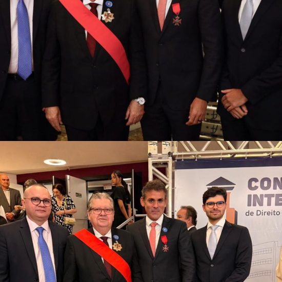 Procurador-Geral do Estado participa de solenidade de outorga da Comenda da Ordem do Mérito Judiciário do Trabalho Epitácio Pessoa