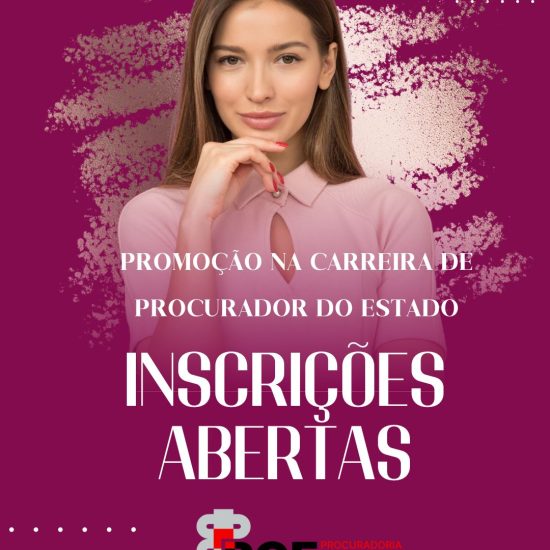 PGE abre inscrições para promoção por merecimento