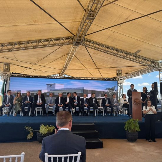 PGE-PB participa do lançamento da Pedra Fundamental do Fórum da Justiça Federal em Patos