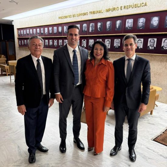Governador e Procurador-Geral do Estado participam de reunião com a defensora pública-geral da Paraíba no STF