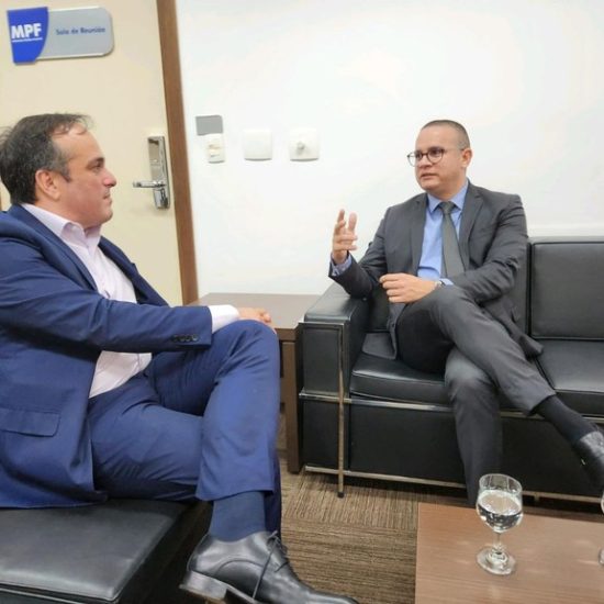 Procurador-Geral do Estado faz visita institucional ao chefe do MPF na Paraíba